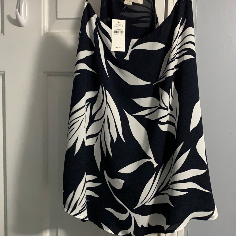 Loft palm tank top